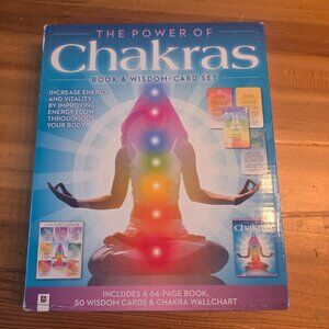Power Of Chakras Book And Wisdom Card Set